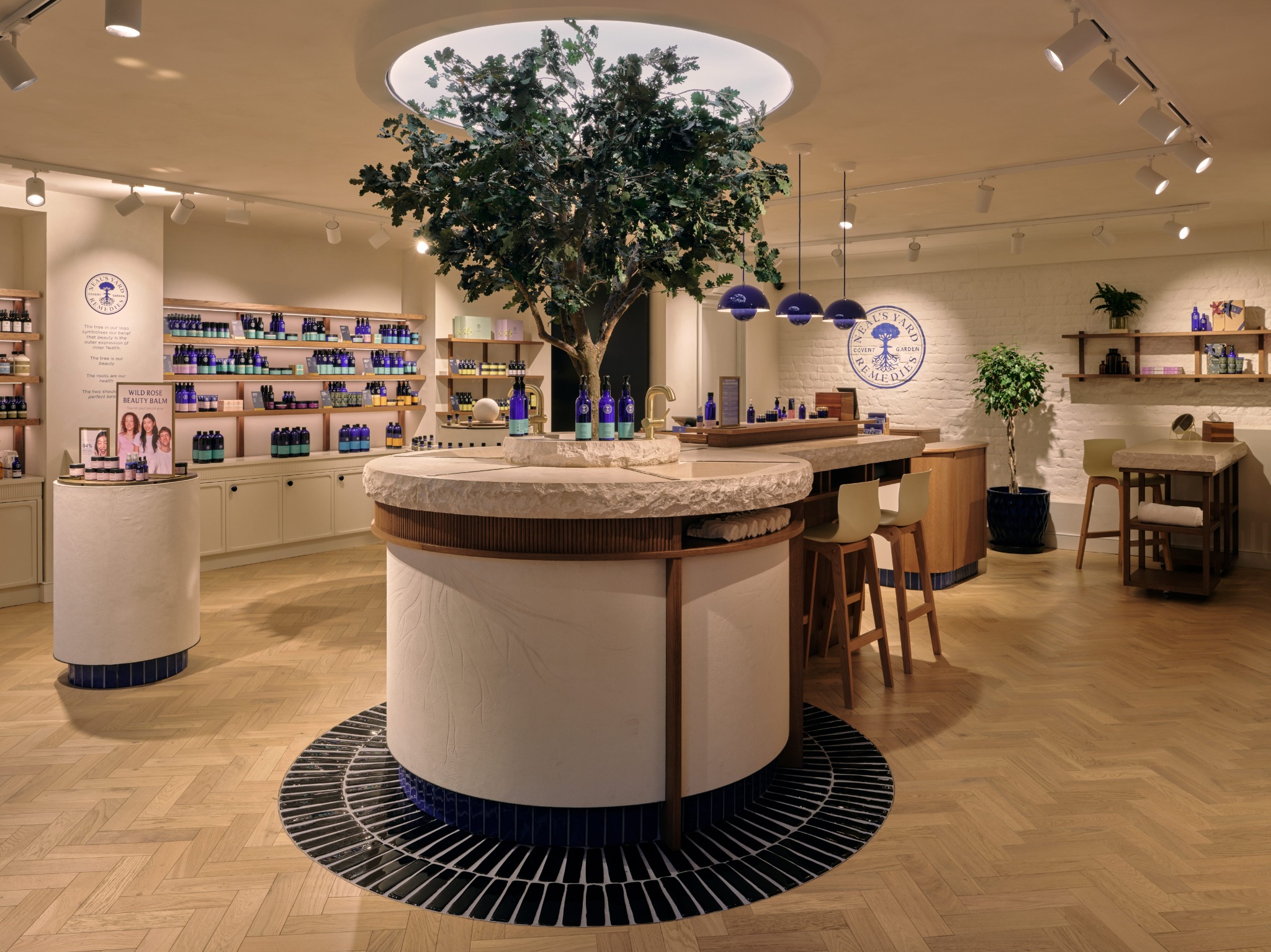 Neal’s Yard Remedies flagship store designed and delivered by Etch